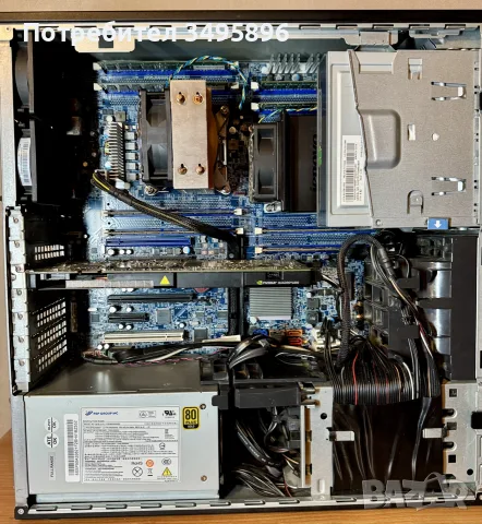 Lenovo Workstation C30 - 12 Ядра / 32GB RAM / SSD+HDD - Идеален за VM, Работа и Игри!, снимка 6 - Работни компютри - 55683191