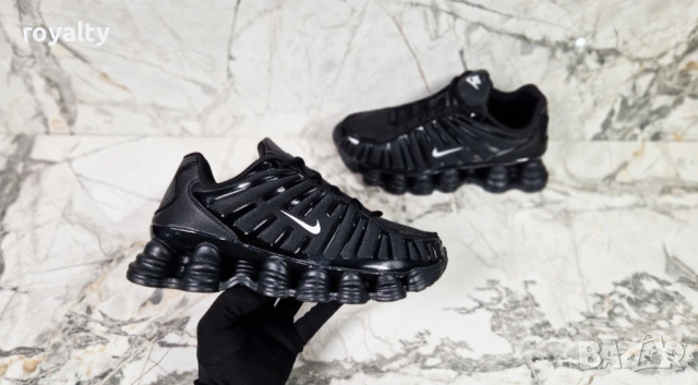 Nike Нови Черни Мъжки Маратонки Найк , снимка 4 - Маратонки - 54376907