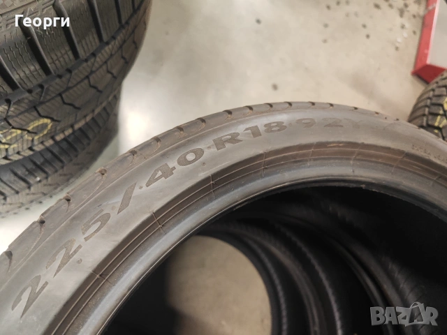 4бр. летни гуми 225/40/18 Pirelli, снимка 4 - Гуми и джанти - 55240594