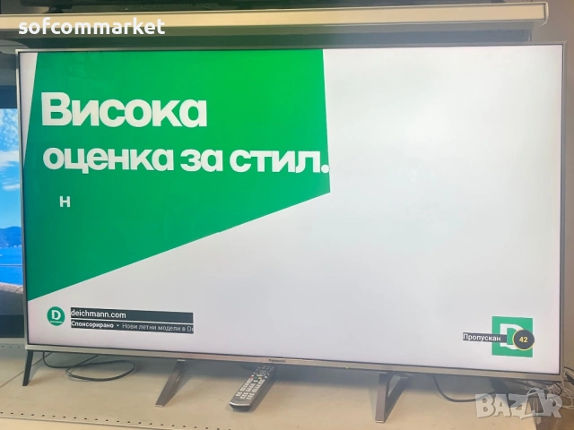 4K Smart Телевизор Panasonic TX-58DX703E – 58" с Гаранция!, снимка 4 - Телевизори - 54787648
