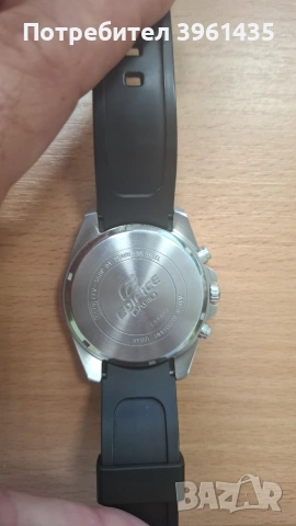 Часовник CASIO Edifice Classic Series, Черен - EFV-550P-1AVUEF, снимка 5 - Мъжки - 55021503
