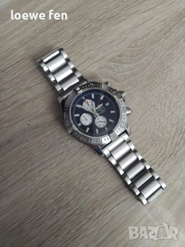 Два броя Breitling A13370 Super Avenger 48 mm ! Кварц!, снимка 6 - Мъжки - 53598035