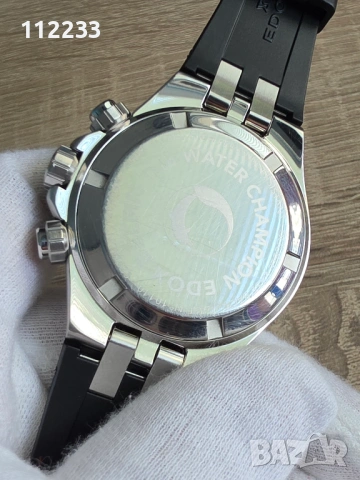 БАРТЕР Edox Delfin 10110 3CA NIN, снимка 4 - Мъжки - 54250769