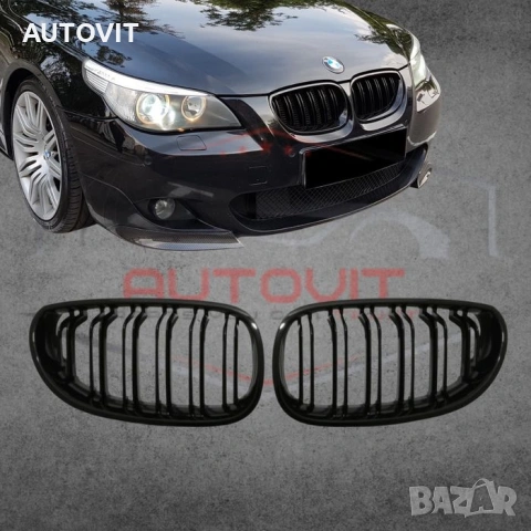Bmw бъбреци e60 e61, тунинг решетка, седан комби, M5