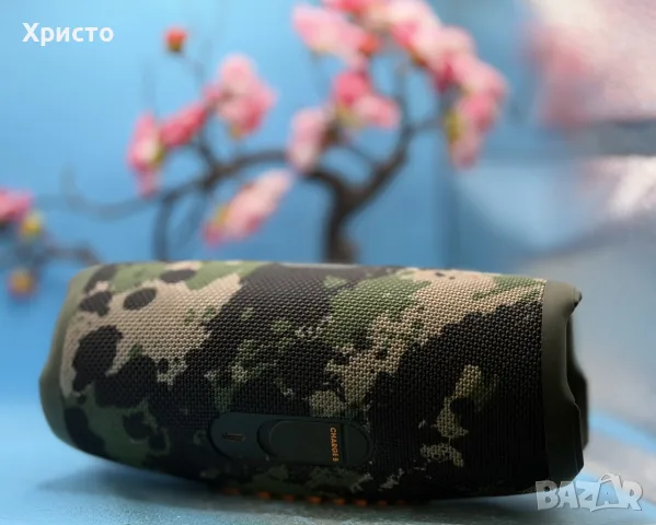 Преносима тонколона JBL Charge 5, Bluetooth, Pro Sound, IP67, PartyBoost, Powerbank, Камуфлаж
, снимка 3 - Тонколони - 55478032