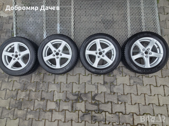 4 бр. джанти с чисто нови зимни гуми Fulda Kristall Control HP 2 205/55 R 16, снимка 2 - Гуми и джанти - 54187408