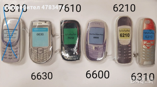 Калъф за Nokia 8210,8310,6820,7610,6310,6210,6630,6600,Siemens ST55,MC60,C62,A60,C65,K750,T100,T630, снимка 2 - Калъфи, кейсове - 54530429