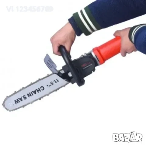 Приставка за рязане на дърва за флекс (ъглошлайф) 