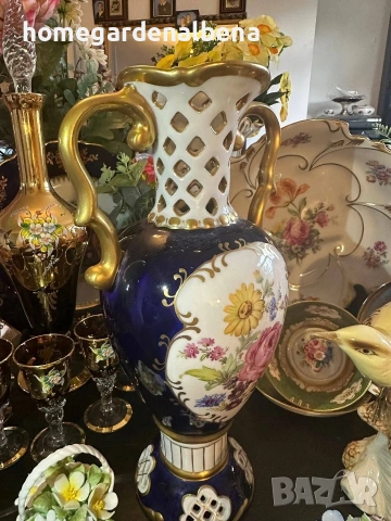 Home&Garden Albena – Ваза Royal Dux Bohemia, Чехословакия, ок. 1908 г., снимка 2 - Вази - 54040260