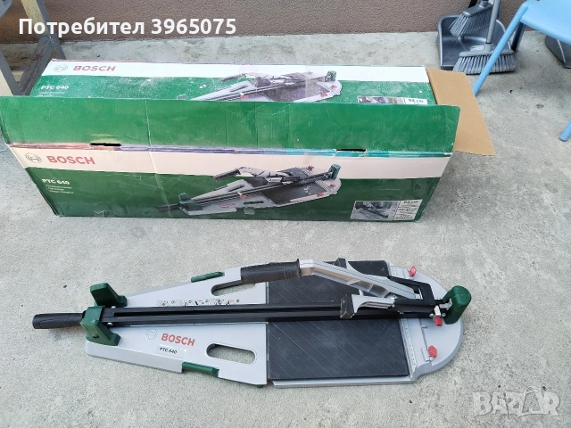 Продавам машина за рязане на плочки BOSCH PTC 640, снимка 3 - Други инструменти - 55089649
