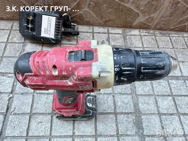 Акумулаторен винтоверт Raider с батерия и зарядно, снимка 3 - Винтоверти - 54986226