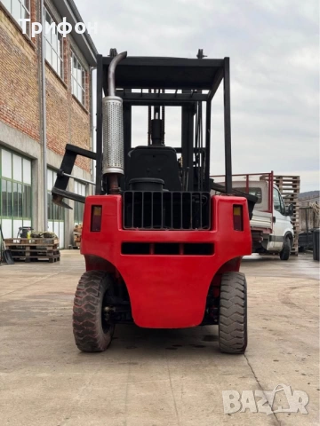 Рециклиран дизелов мотокар 2.5Т с РОТАТОР, снимка 9 - Индустриална техника - 53953945