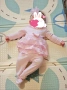 Боди рокля с ританки и панделка 3-6м, снимка 1