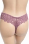 Hunkemöller дантелено долнище XL в розово-лилав нюанс, снимка 4
