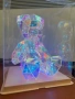 3d мече светеща лампа , снимка 2