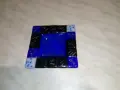 пепелник нов от фюзирано цветно стъкло нов 11х11см, снимка 1