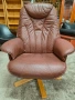 Relax кресло от естествена кожа , снимка 1