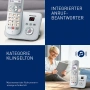 Чисто нов Безжичен Телефон Panasonic KX-TG6861 с Телефонен Секретар и Защита от Спам, снимка 4