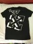 Тениска Main Label Off-White размер L, снимка 1