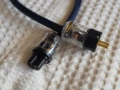 Захранващ кабел 3х4 mm² – 54 см (Позлатени конектори), снимка 2
