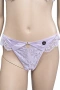 Комплект дамско бельо Hunkemöller Noir – сутиен 80C и бикини L, светлолилава дантела, снимка 6