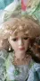 Порцеланова кукла-чадър Rco Collection (65 см) – викториански стил, снимка 8