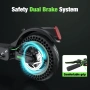 isinwheel S9Max Adult Commuter Electric Scooter 500W ‼️‼️ЧИСТО НОВА Електрическа Тротинетка ‼️‼️ 220, снимка 5