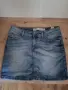 Дамска къса дънкова пола Zara, снимка 1