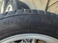 4бр. оригинални алуминиеви джанти за VW 16 цола, 5x112, със зимни гуми, снимка 7