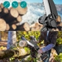 Акумулаторен мини трион 6” с 2 батерии и куфар, снимка 8