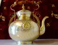 Бронзов чайник Слънце,1.1 кг.,2.8 литра. , снимка 3