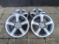 ОРИГИНАЛНИ джанти 17 ' цола 5x112 AUDI A4 A5 A6 / АУДИ VW 7,5J ET28, снимка 3