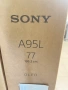 Телевизор Sony 77" XR-77A95L | Флагман QD-OLED | ЗАПЕЧАТАН ФАБРИЧНО, снимка 3