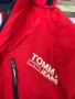 Мъжко червено Яке Tommy Hilfiger – Оригинално, с Качулка, Размер [добави размер], снимка 2