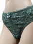 Hunkemöller луксозен комплект бельо в зелено – сутиен 75F + прашка 2XL, снимка 7