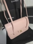 Chanel Preppy Coco Baby Pink Дамска Чанта От Естествена Телешка Кожа Код Brand Luxury Fashion30, снимка 1