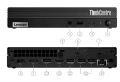 Компютър Lenovo M60E Tiny i5-1035G1 8GB 256GB NVMe SSD с до 24 МЕСЕЦА ГАРАНЦИЯ WINDOWS 11 PRO, снимка 4