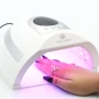 UV/Led комбинирана лампа с инфрачервени сензори за маникюр Global Fashion - 268W, снимка 1