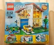 LEGO Creator, 3 in 1. Строител за 3 вида еднофамилни къщи. 756 елемента. Мн. добър, снимка 1