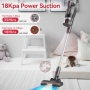 Безжична прахосмукачка VEAVON P6 23KPa 4-в-1 с HEPA филтър, снимка 8