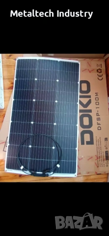 Гъвкав соларен панел DOKIO, снимка 3 - Къмпинг осветление - 54611520