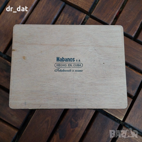 Малка кутия от пури Cohiba Maduro - хумидор, снимка 3 - Антикварни и старинни предмети - 54013179