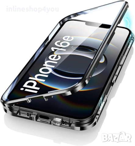 Двоен Магнитен Кейс за Apple iPhone 17e със защита на камерата