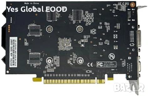 QTHREE GTX 750 4GB 128-bit Dual Fan Low Profile, снимка 3 - Видеокарти - 54915735