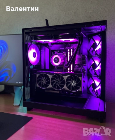 Геймърски компютър RYZEN 7 7800X3D RX 6800 32GB DDR5 SSD 1TB