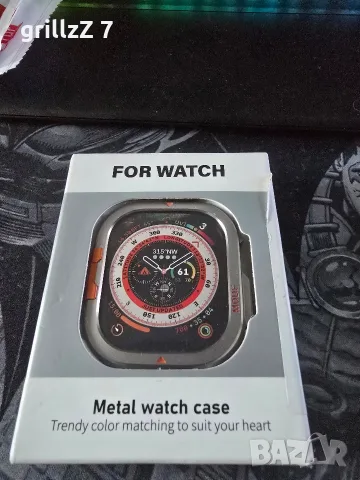 Продавам метални корпуси (кейсове) case за Samsung Galaxy watch ultra и Apple watch ultra 
