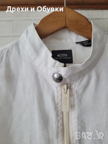 Бяла рокля G-Star реми 100% естествена материя , снимка 10 - Рокли - 54108695