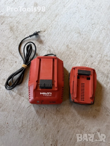 Hilti Cpc батерия и зарядно