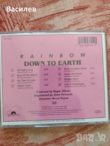 Оригинален CD Rainbow , снимка 2 - CD дискове - 54439208