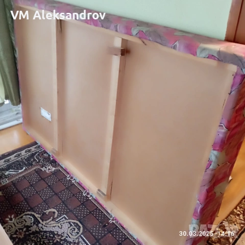Продавам запазена приста и еднолицев матрак, снимка 3 - Спални и легла - 54598551